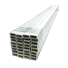 Tianjin manufacturer pre galvanized square steel tube carbon ms square steel pipe for fence post